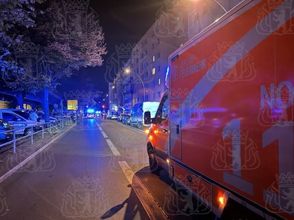 Rettungswagen in der Einsatzstelle