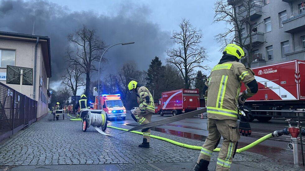 Aufbau einer Löschwasserversorgung