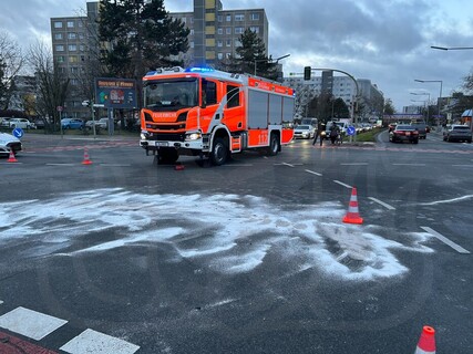 Rüstwagen an der Einsatzstelle