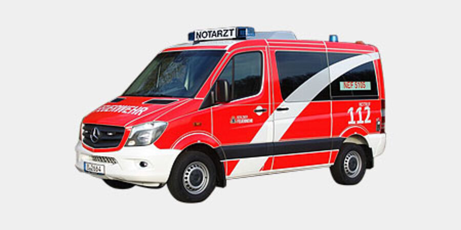 Berliner Feuerwehr: Rettungsdienstfahrzeuge
