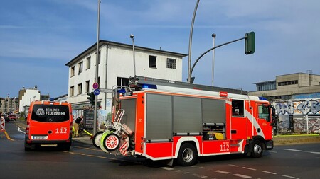 LHF der Lehrfeuerwache an der Einsatzstelle