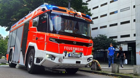 eLHF der Lehrrettungswache an der Einsatzstelle.