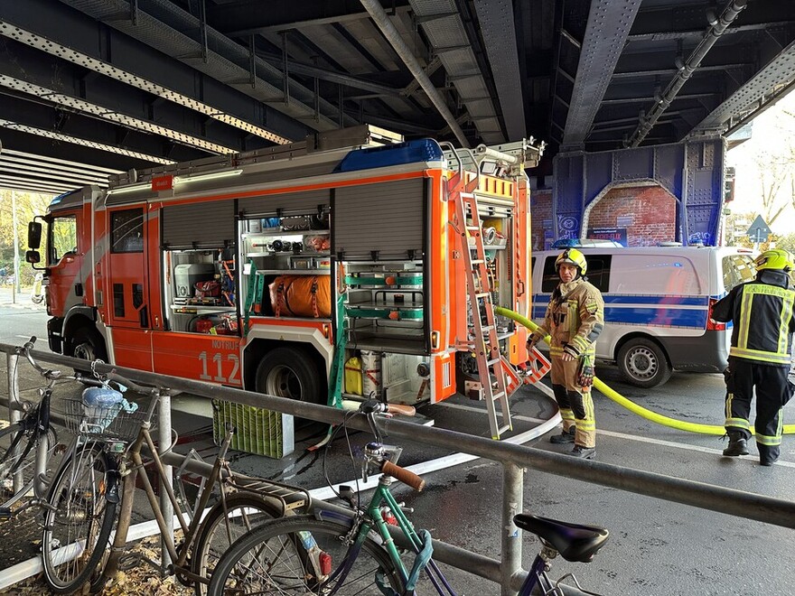 Wasserfördendes Löschfahrzeug