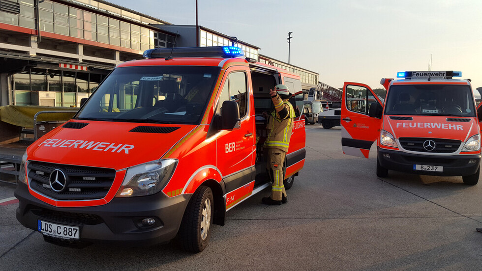 Gemeinsamer Einsatz auf dem Flughafen TXL am 23.10.2019