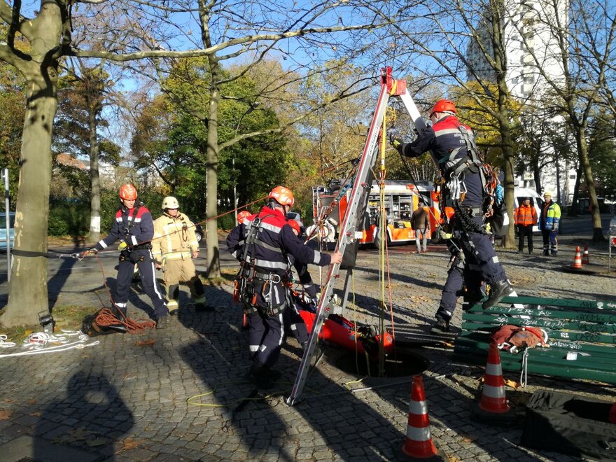 Person erfolgreich gerettet